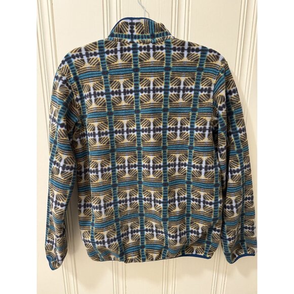 PATAGONIA LIGHTWEIGHT SYNCHILLA SNAP-T FLEECE PULLOVER women’s turquoise size S - Picture 7 of 11